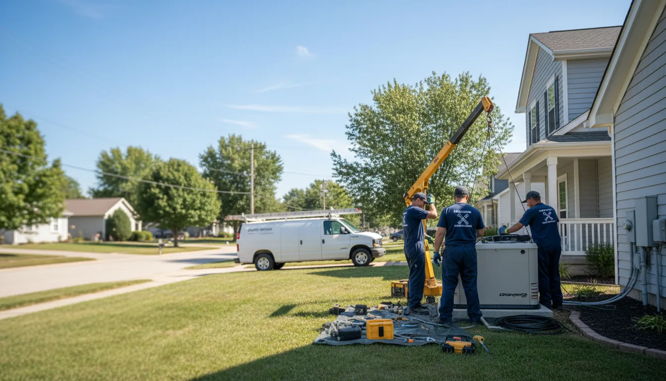 Generator Installation in Eau Claire, MI near me
